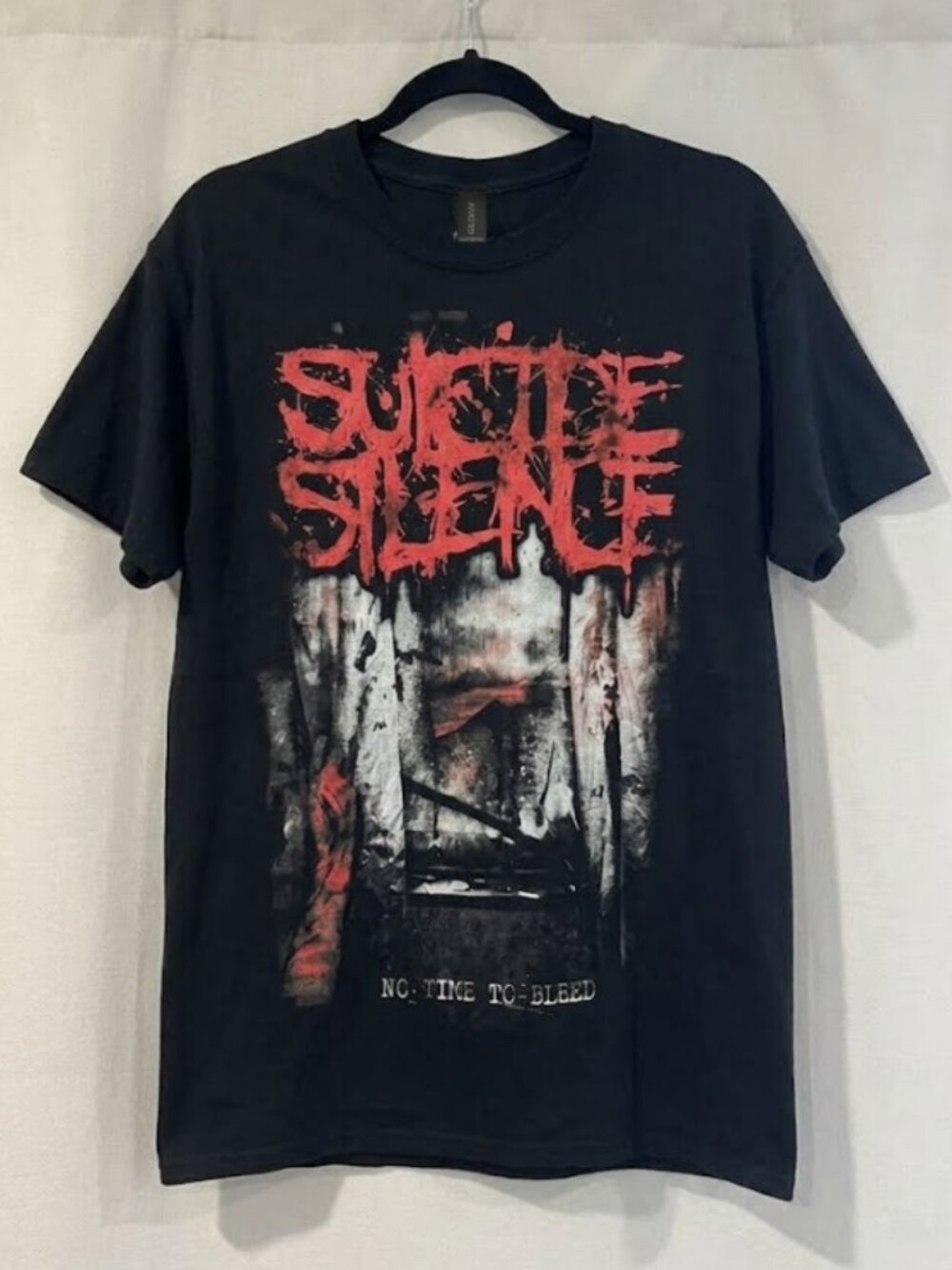 Suicide Silence No Time To Bleed Deathcore Metal T-shirt